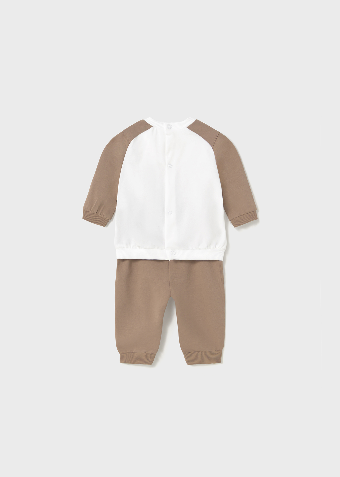 Ensemble Bébé Sweat+pantalon Arc-en-ciel - Manches Longues, Taille élastique 0-3 Ans - 8