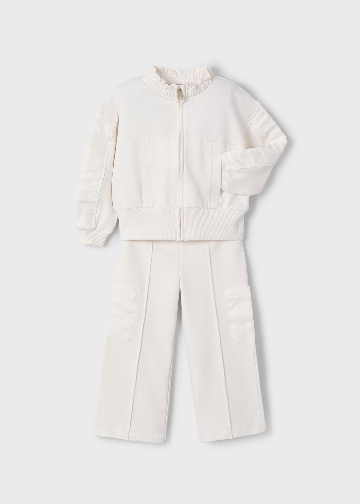 Chaquetón Mayoral Acolchado Beige Para Niña
