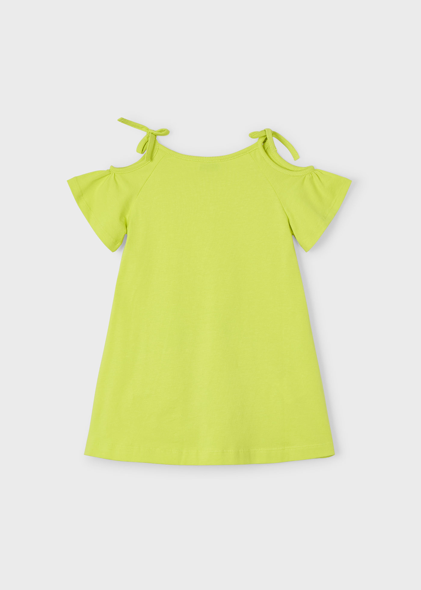 Girl Casual Dress Lime green | Mayoral