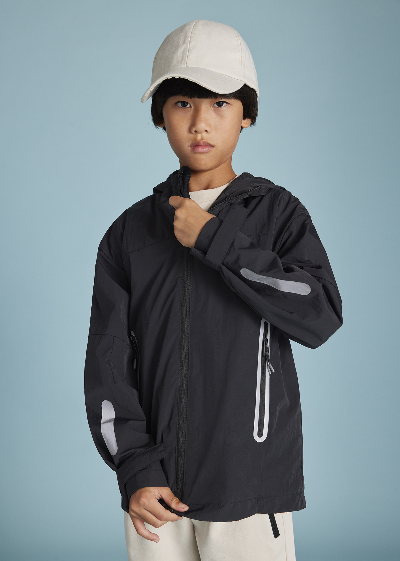 boy-contrast-windbreaker-black boy-contrast-windbreaker-black
