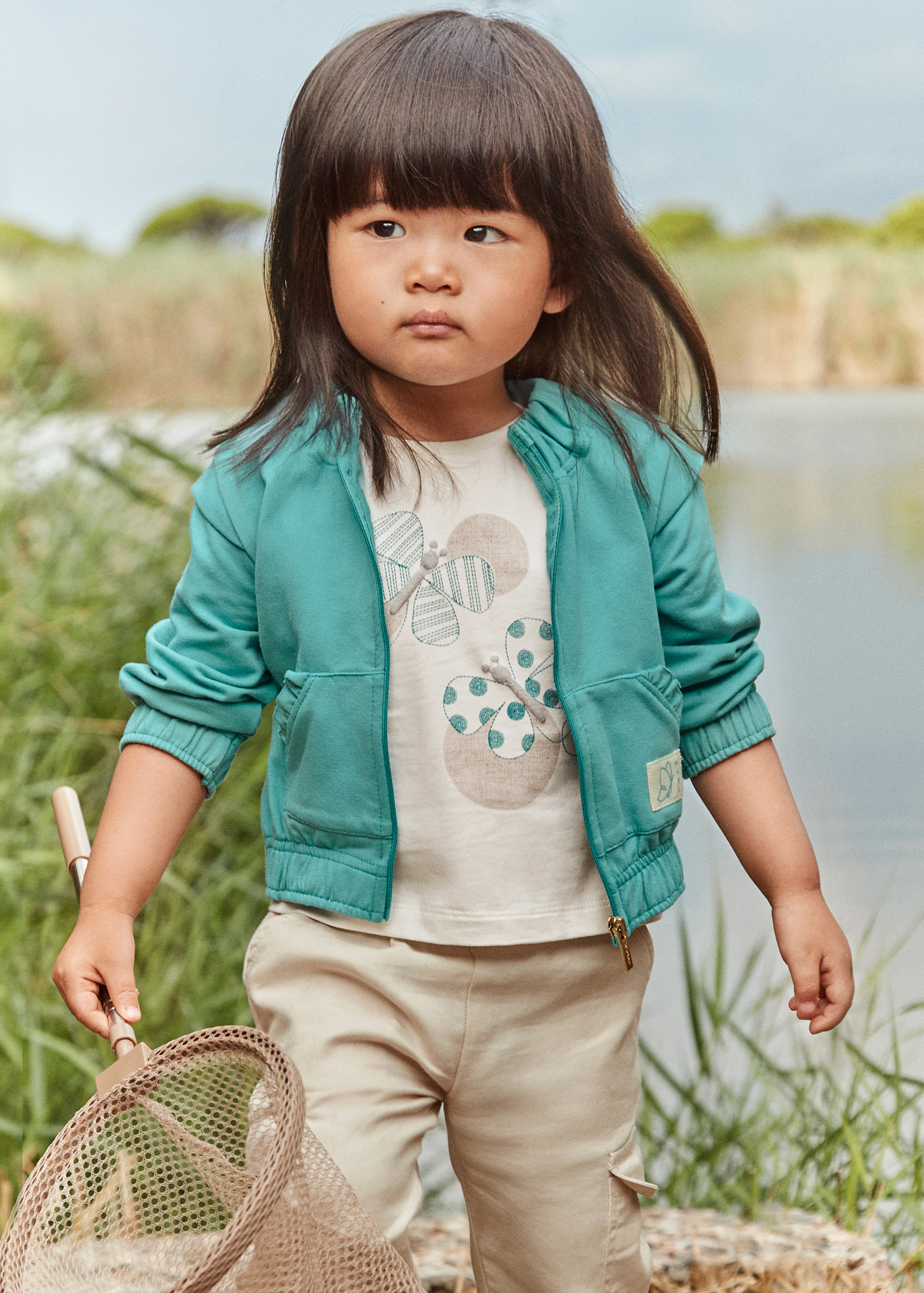 Baby Zip-Up Sweatshirt Emerald | Mayoral ®
