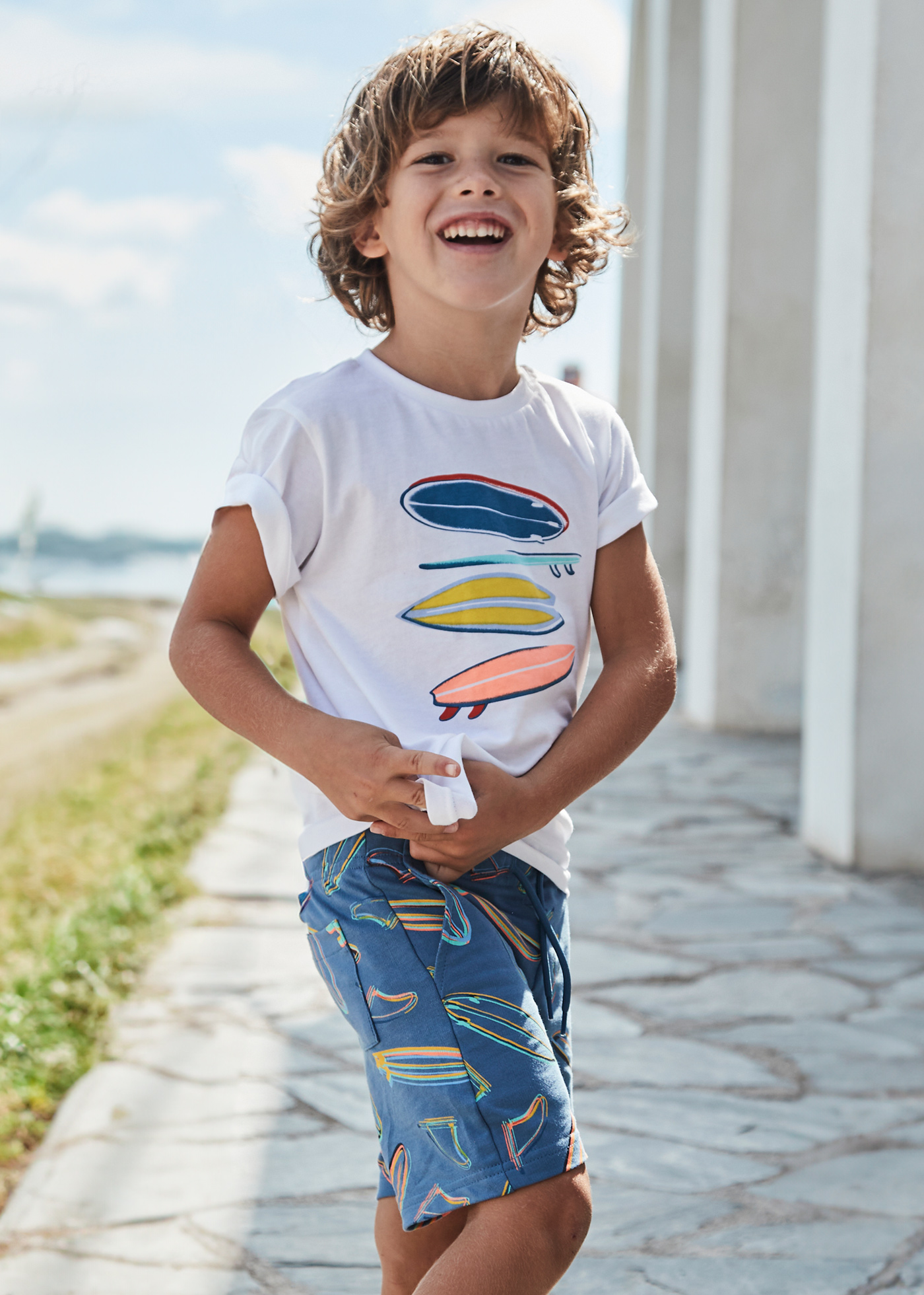 Neverless Maglietta Uomo Hawaiana Con Stampe Palme E Scritta, Summer, Cotone, Taglie Forti