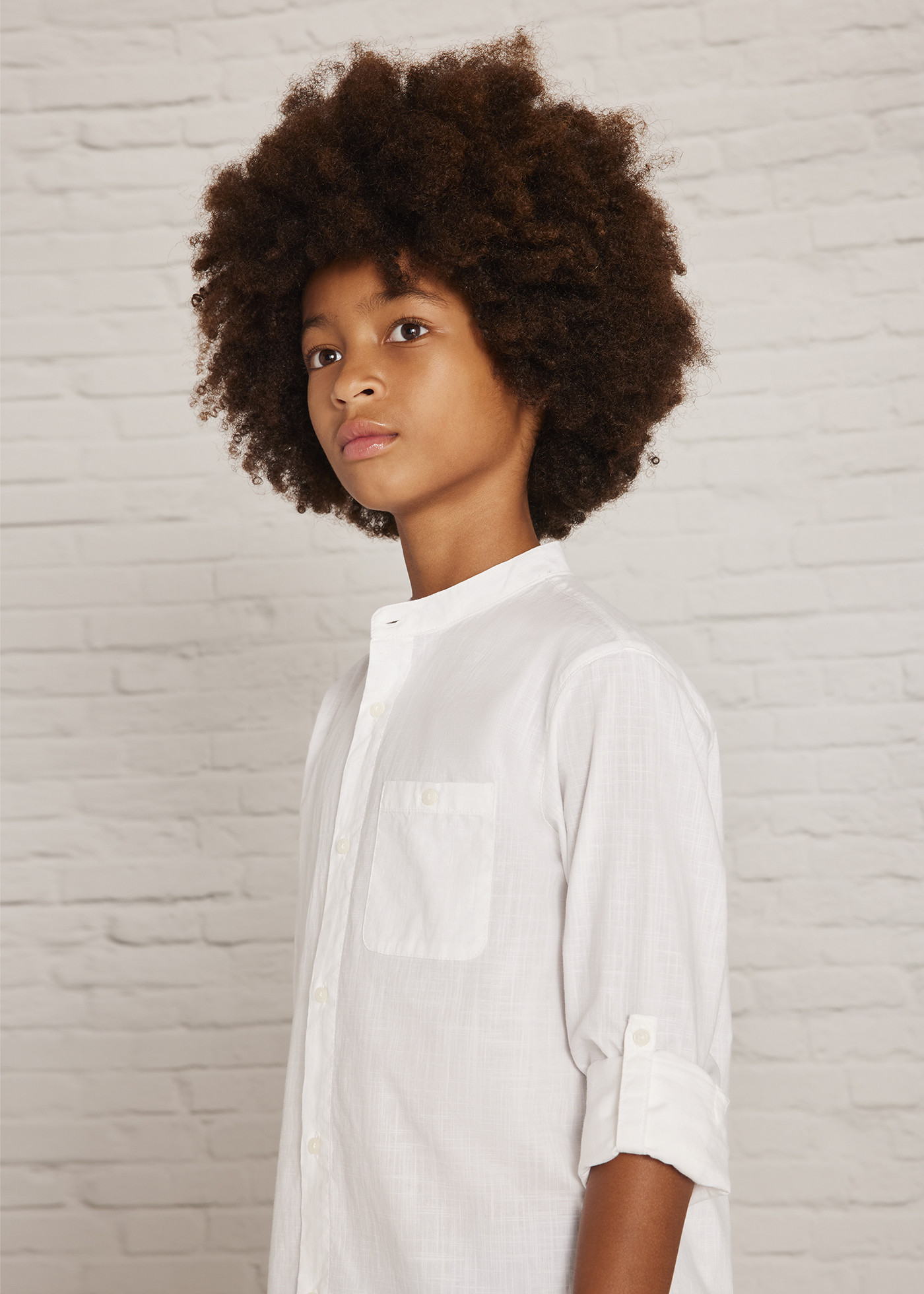 Bellstone Camicia Kurta Uomo Cotone Maniche Lunghe Colletto Coreano - Vestibilità Regolare - Acqua XXL
