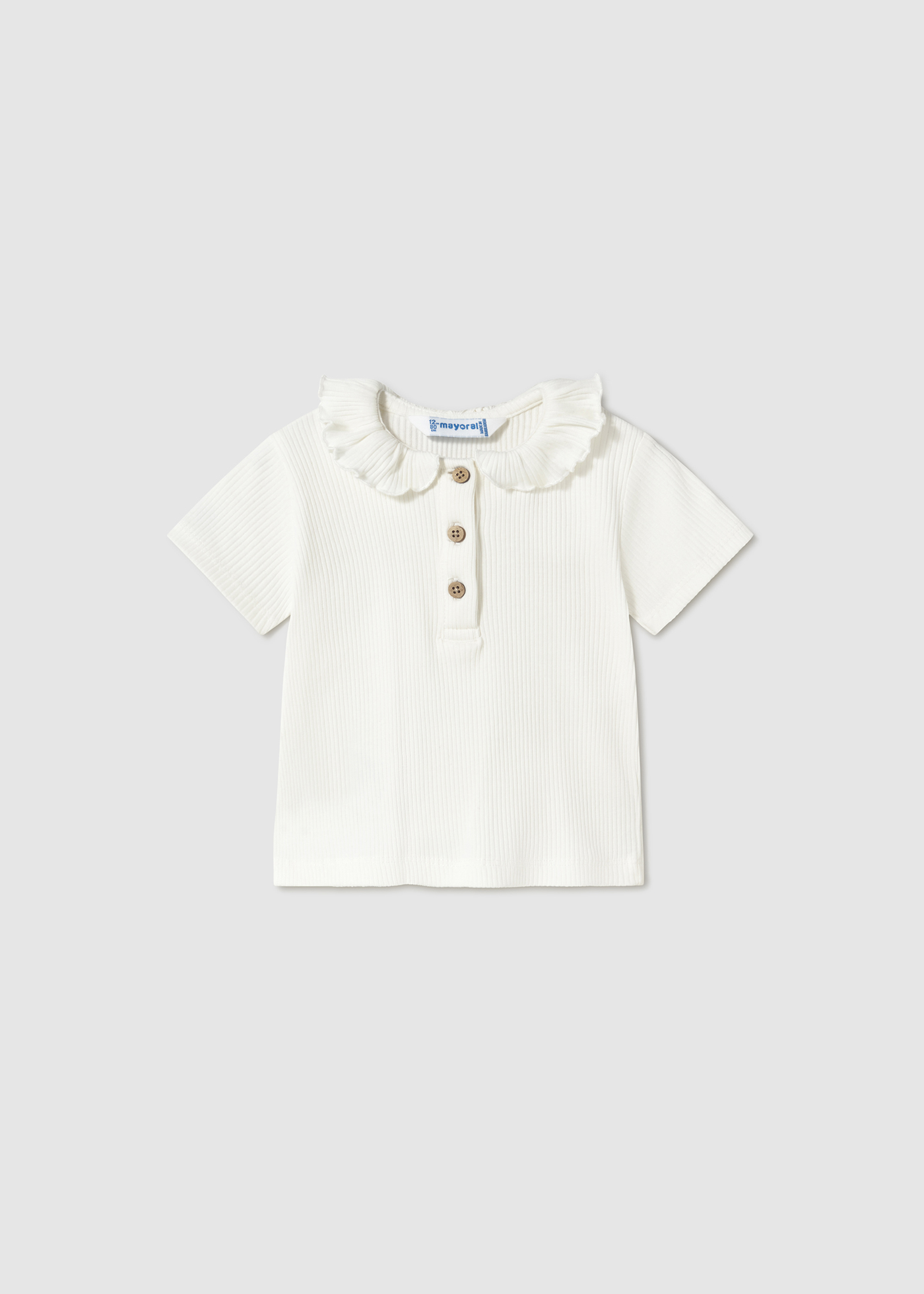 OPEN YY RUFFLE POLO SHIRT 5BJH1500 グレー OPEN YY RUFFLE POLO SHIRT 襯衫｜ARKIVE STUDIO