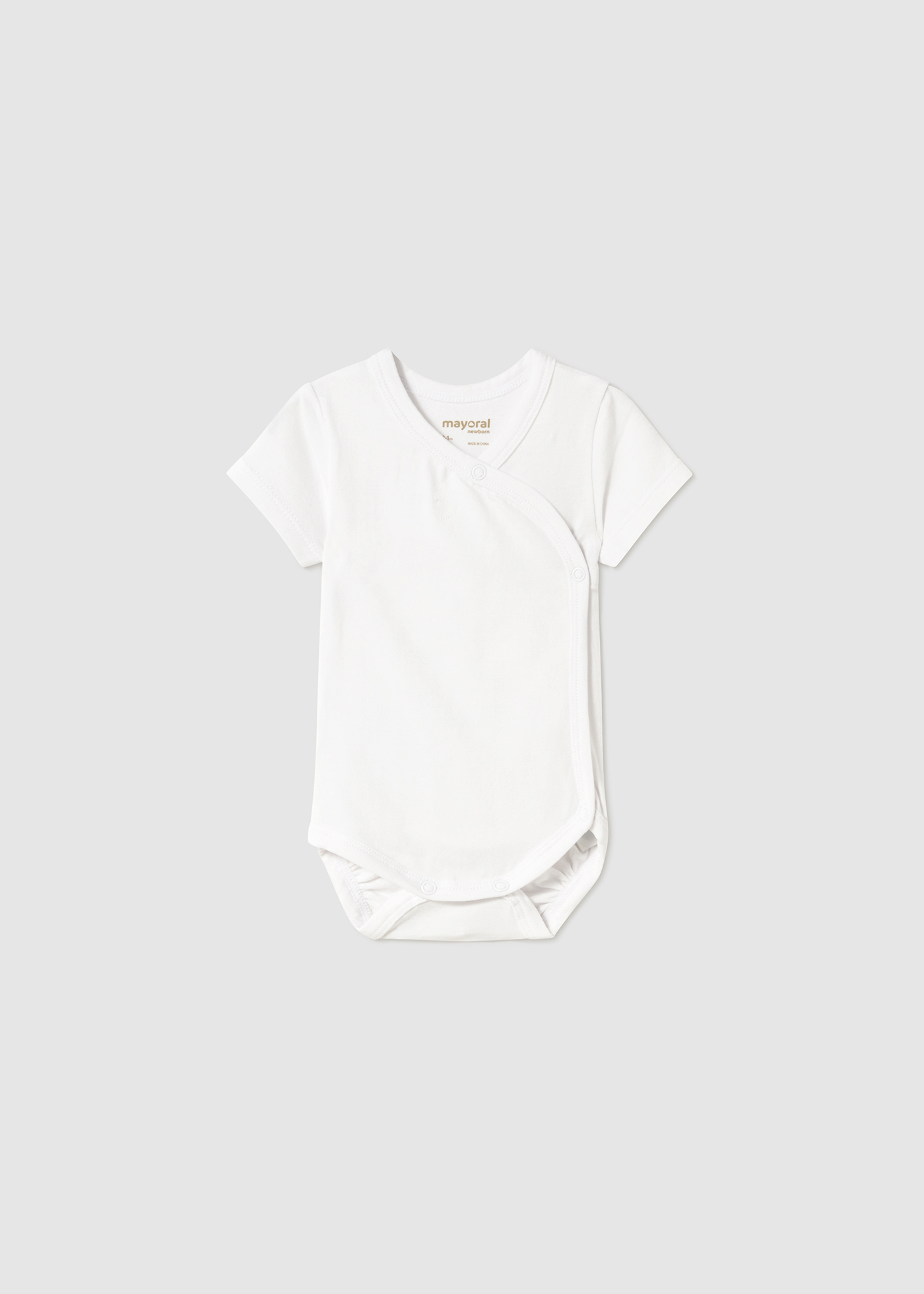 Conjunto De Ropa Para Bebé Niña - Body Y Top Blanco, 2 Piezas, Algodón, Tallas 0-6 Meses A 2-3 Años