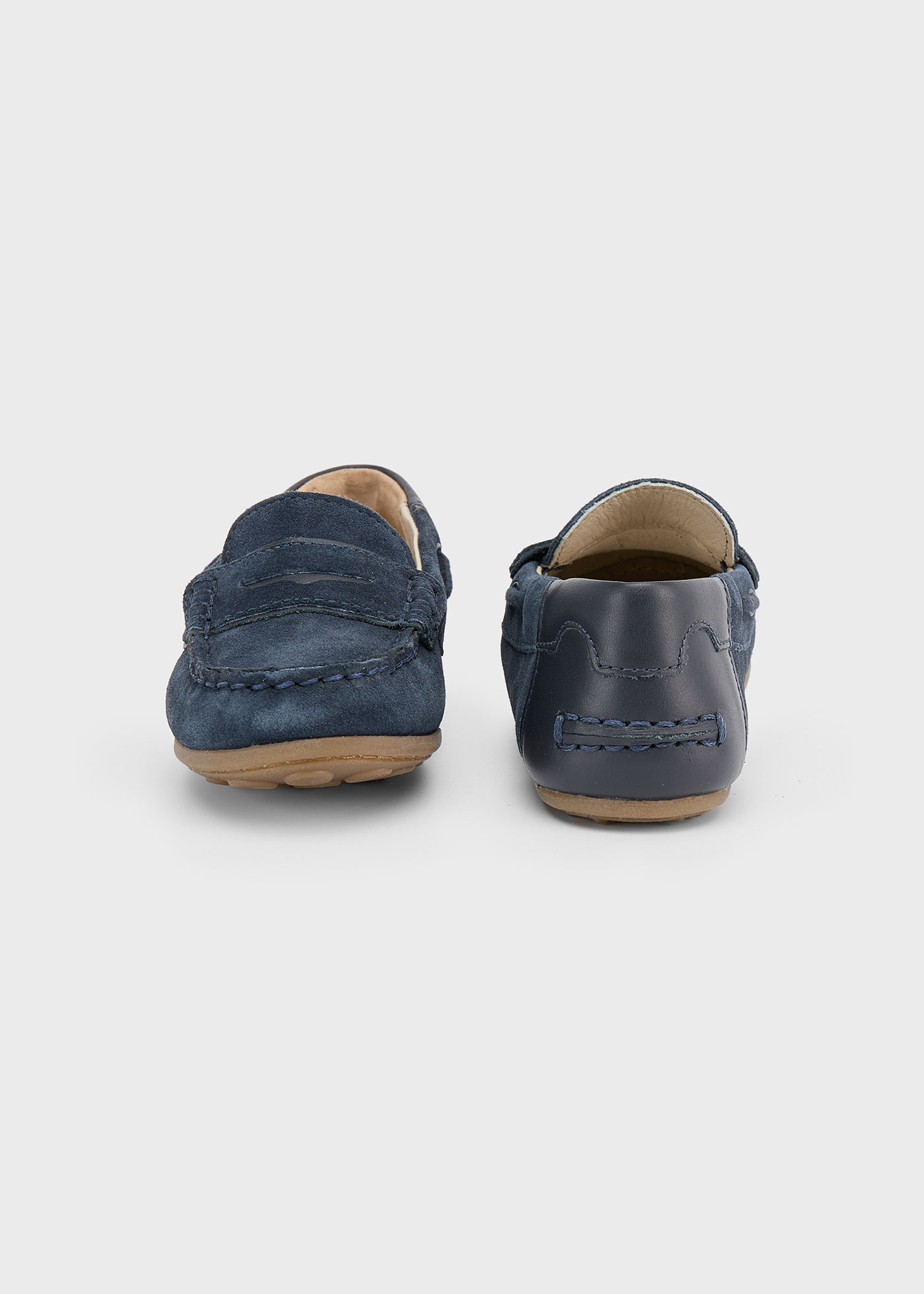 Boy Suede Loafers Navy | Mayoral ®