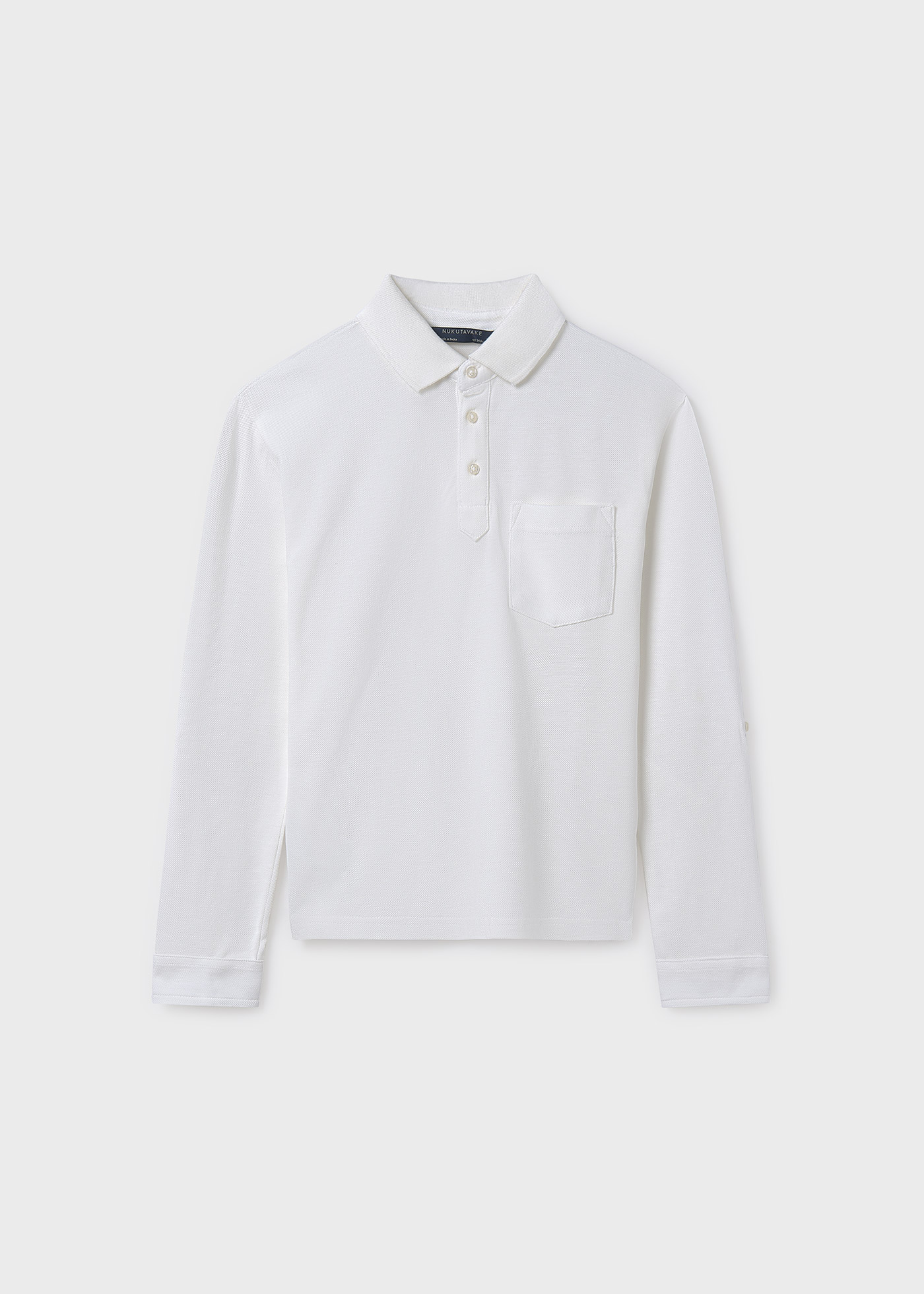 Coastal Wash Jr. Long Sleeve Polo