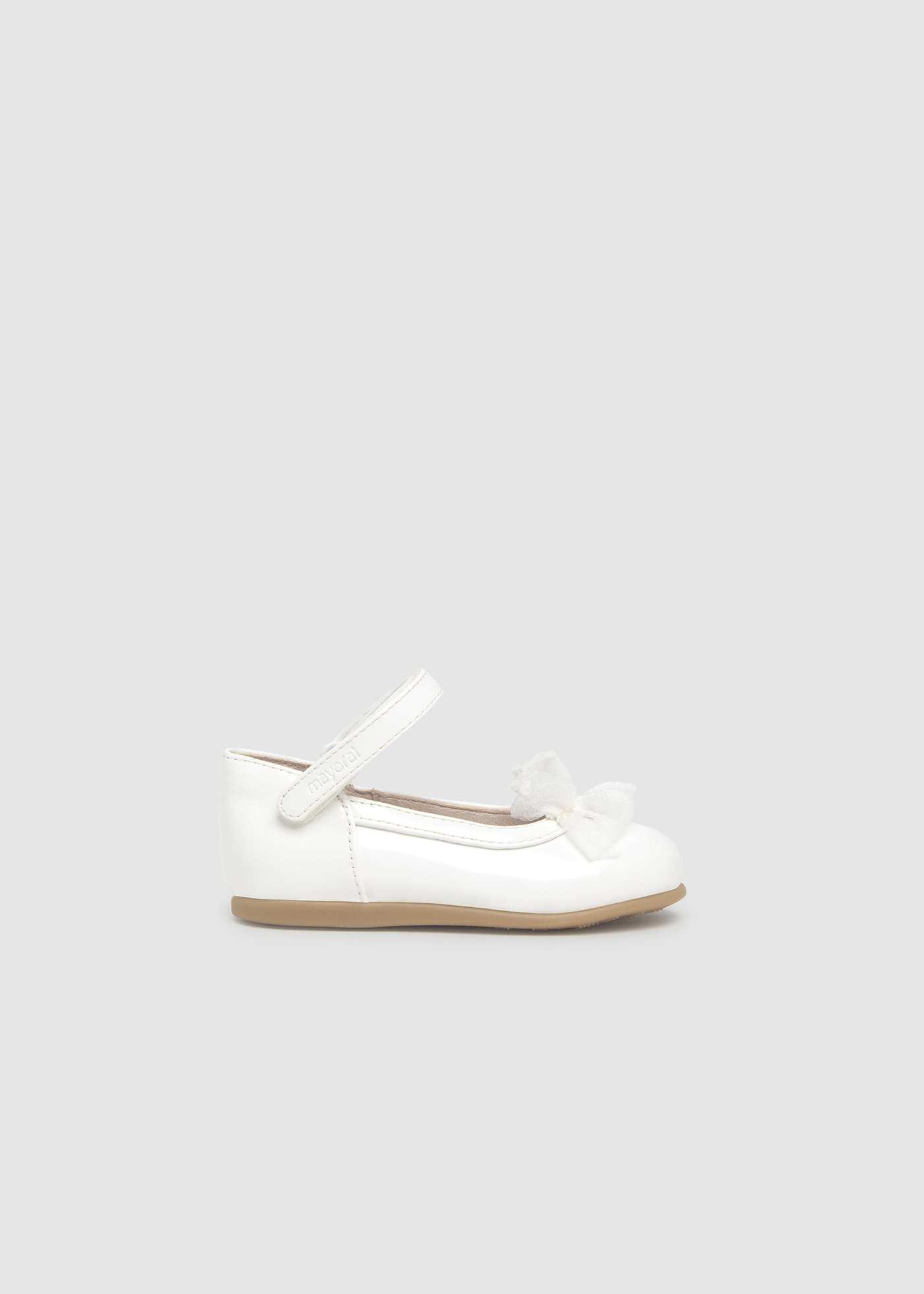 Baby Patent Leather Mary Jane Shoes White | Mayoral