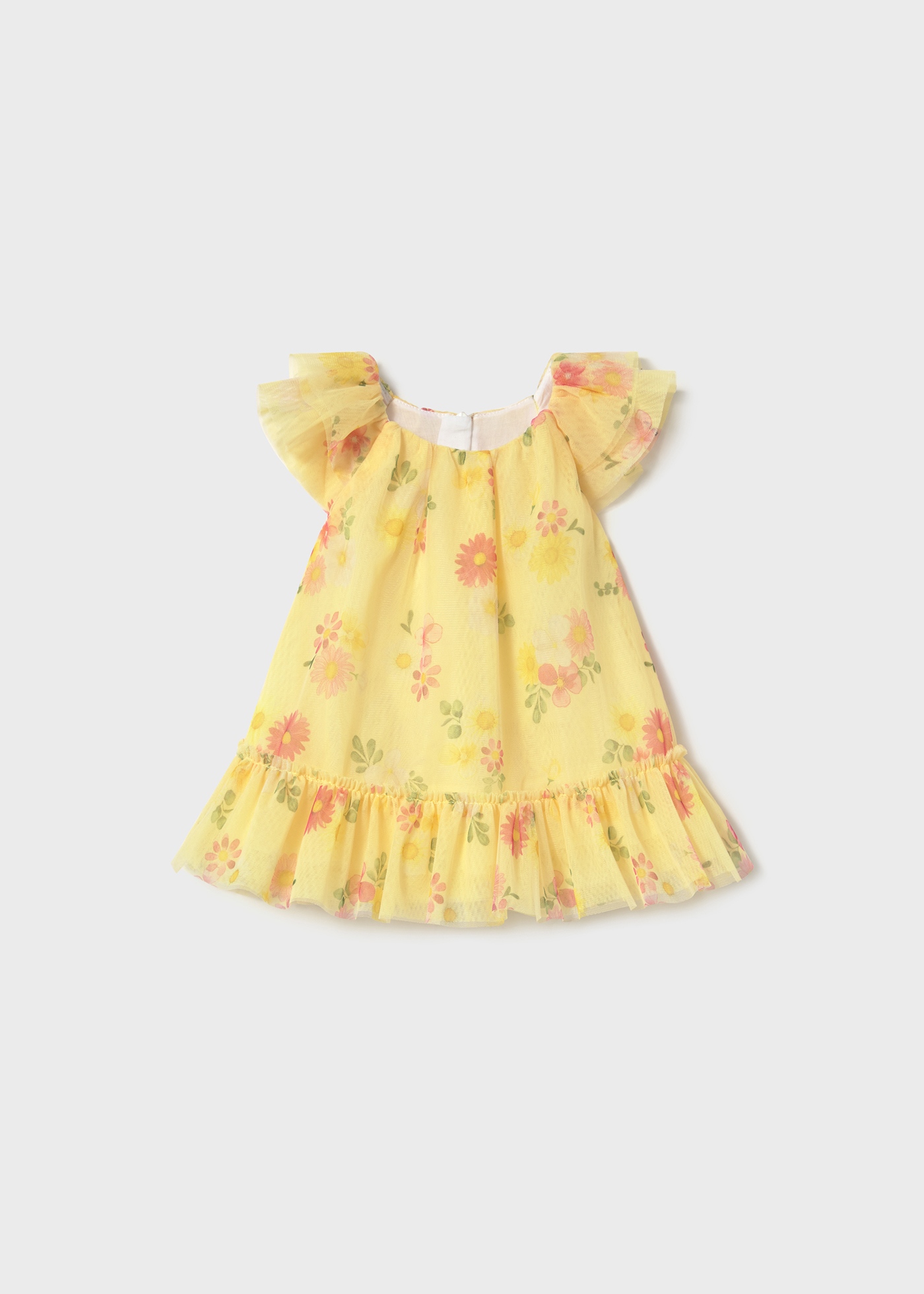 yellow dress newborn Confetti Baby Dress main image 0