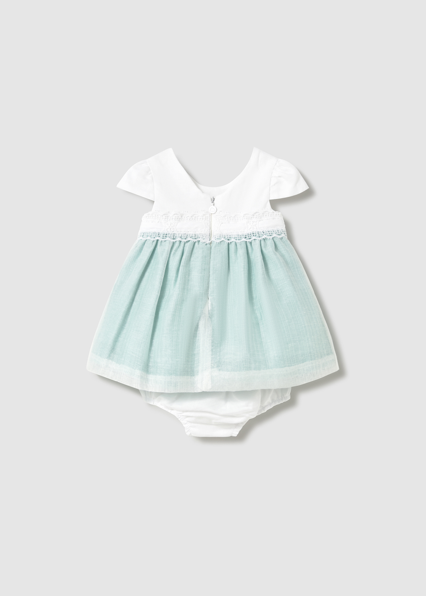 slim fit dress slacks Sage Kisses Baby Lace Romper Dress
