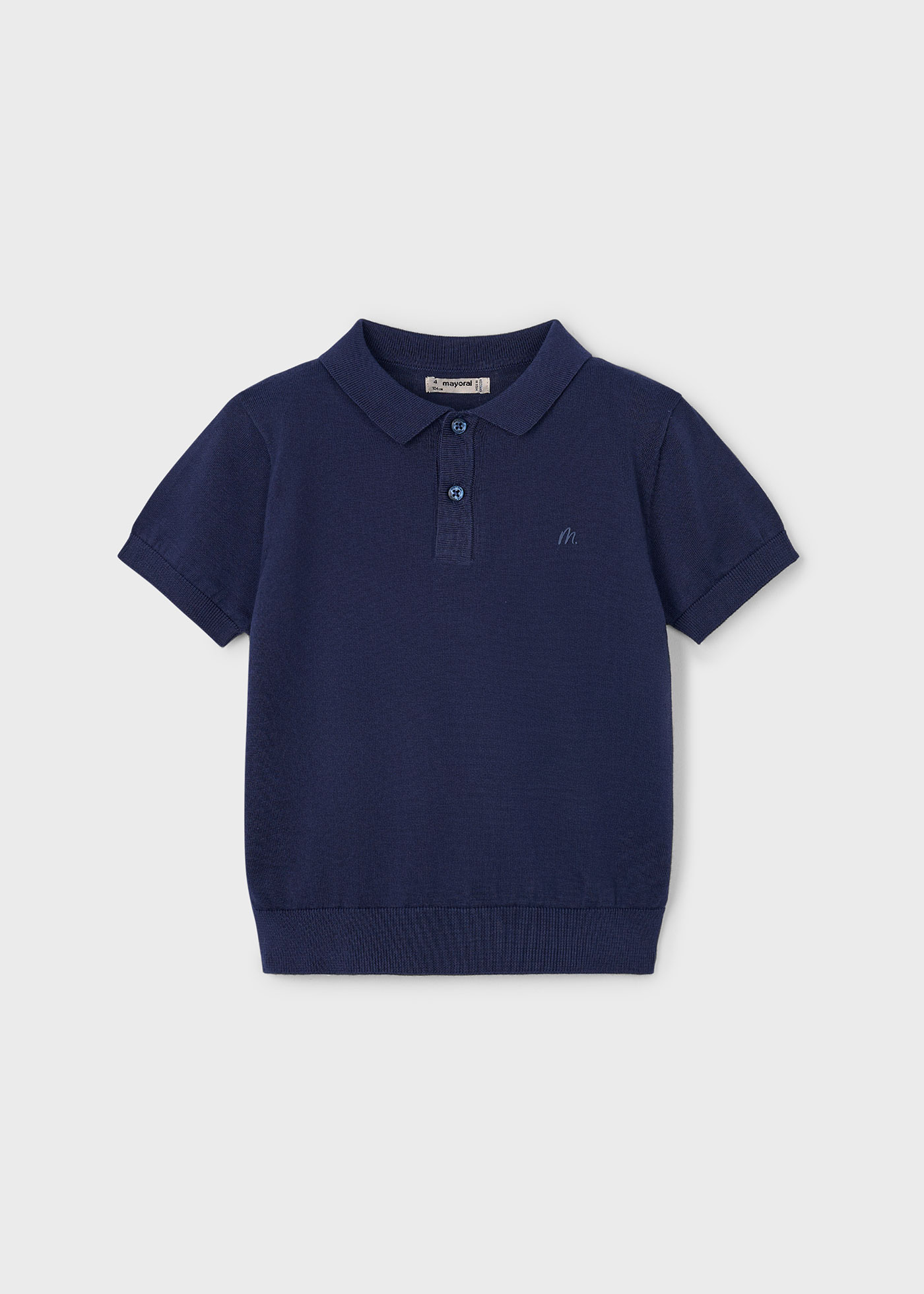Boys S/S Knit Polo Shirt