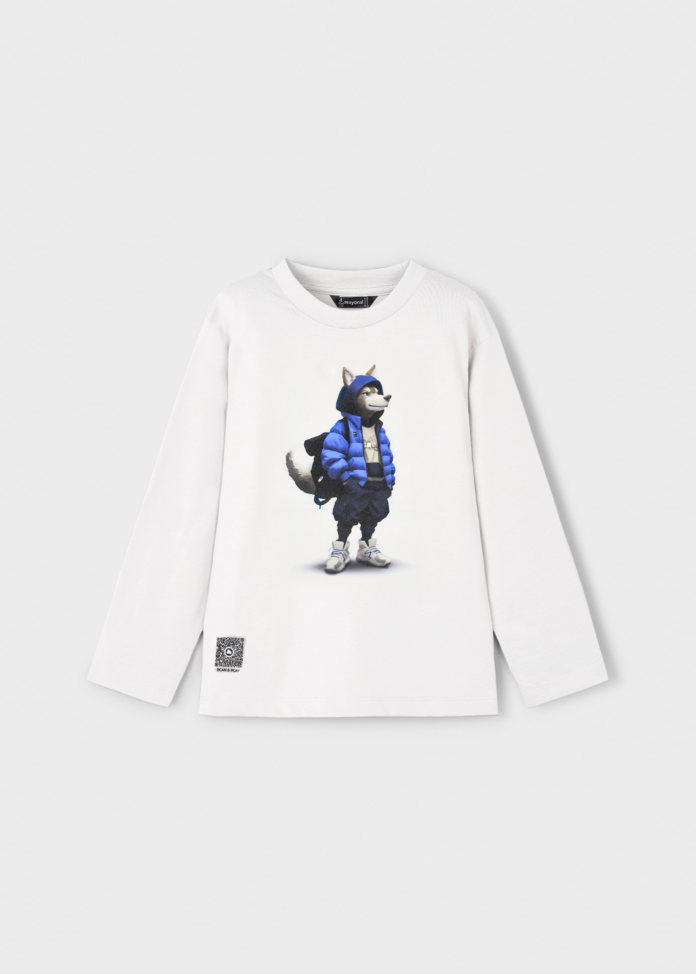 Boy Printed T-Shirt Cream | Mayoral ®