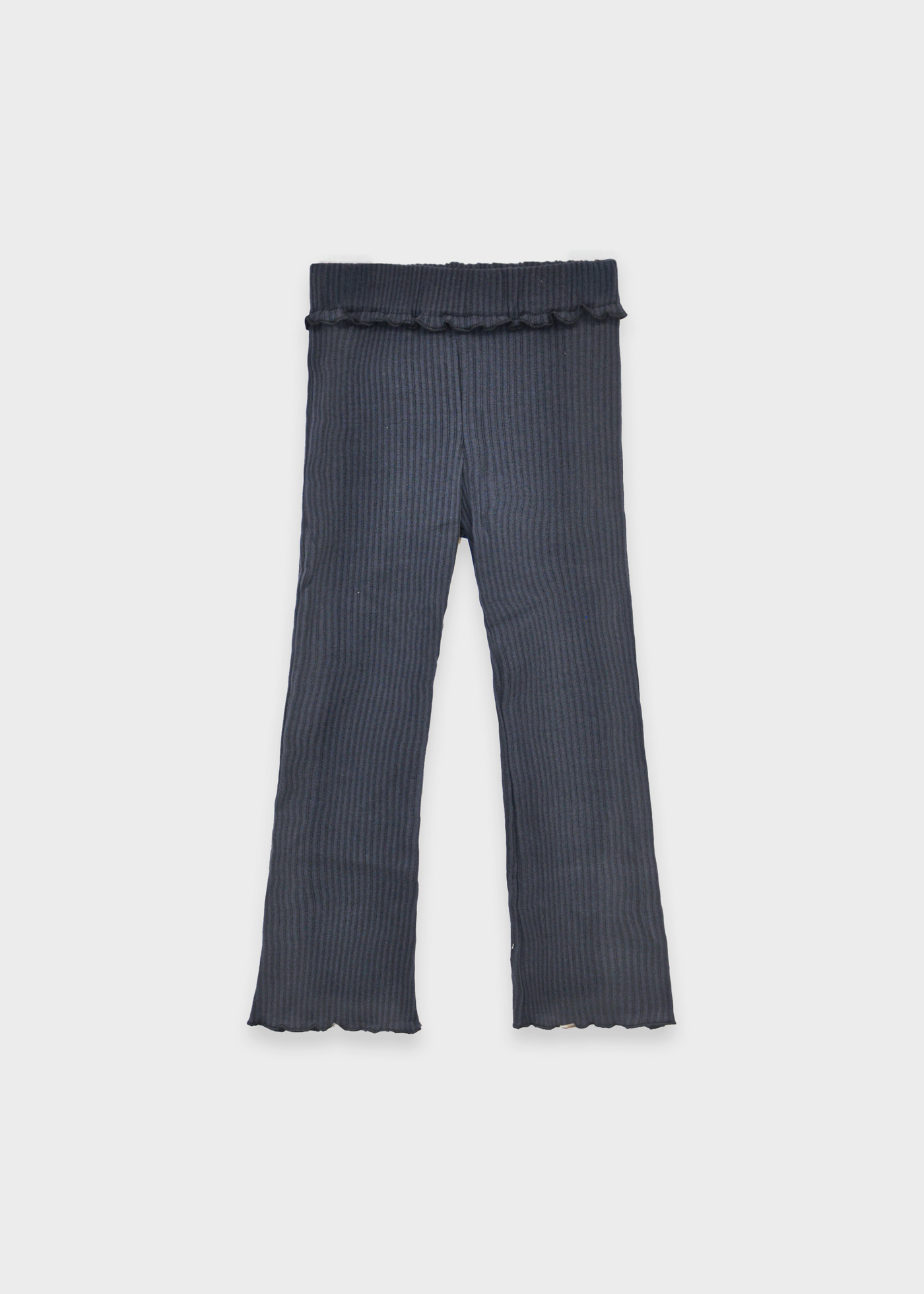 KEREDA Lot De 3 Leggings Évasés En Coton Pour Fille – Tailles 116-164 Cm, Confort & Style Moderne, Noir Gris Bleu Foncé