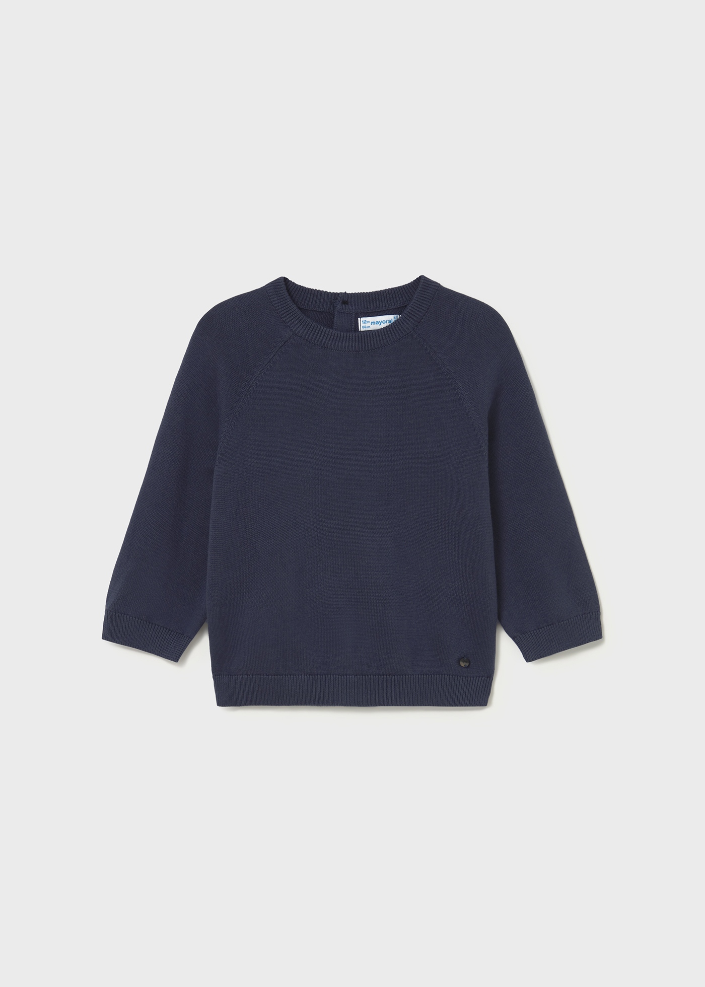 Baby Basic Sweater Blue | Mayoral