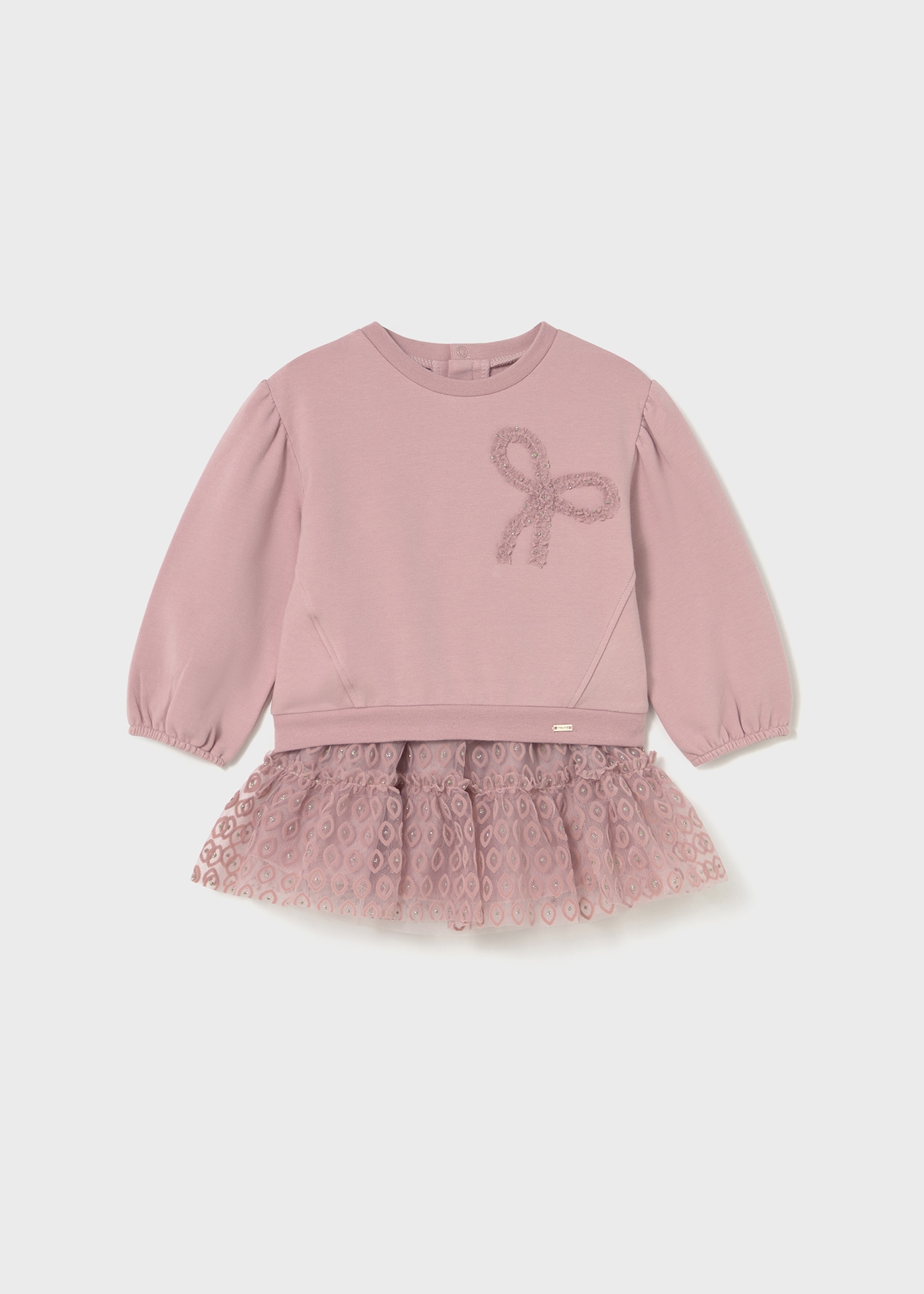 Gonna in tulle a strati Bambina, Nero | Milano