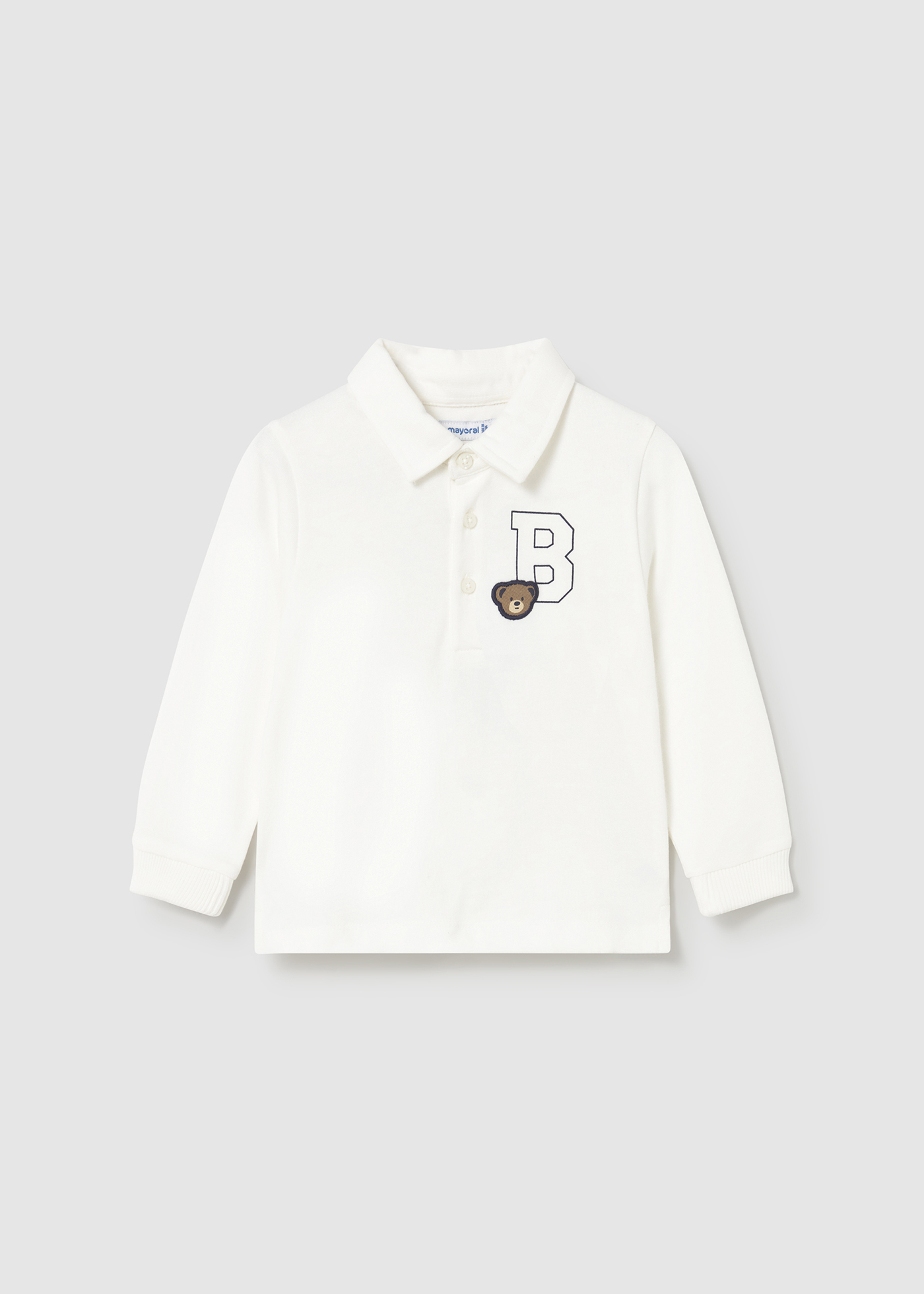 Dress Shirt For Baby Boy In Polo Design Skin Color main image 0