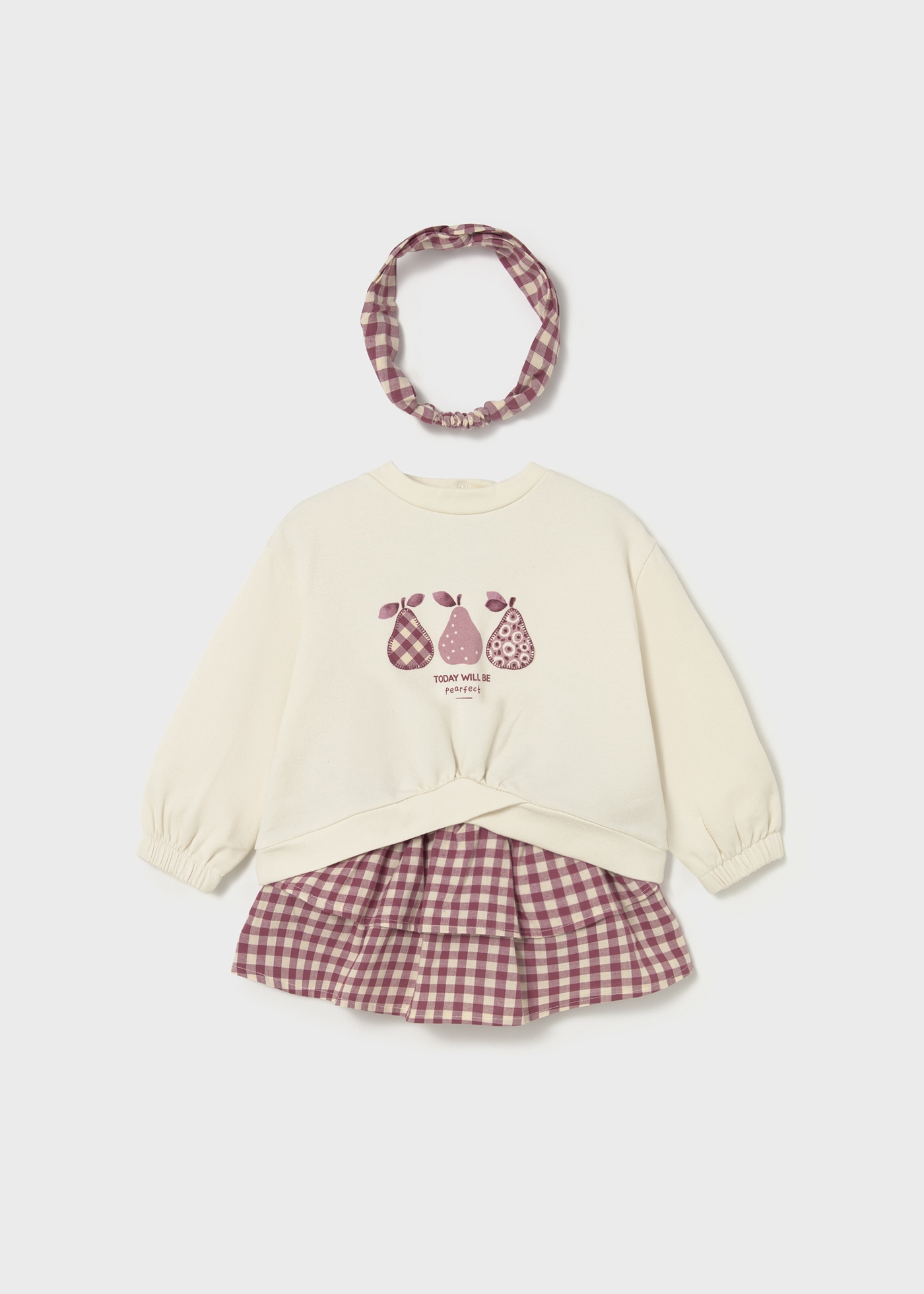 Conjunto 3 piezas bebé Rosado | Mayoral