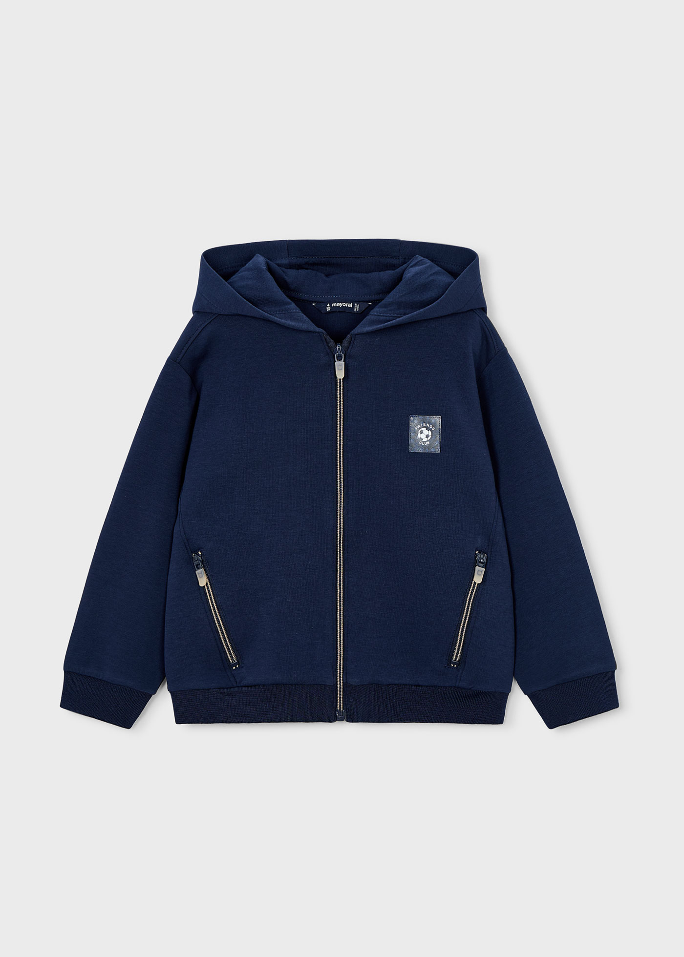 Boy Zip-up Hoodie Navy | Mayoral ®