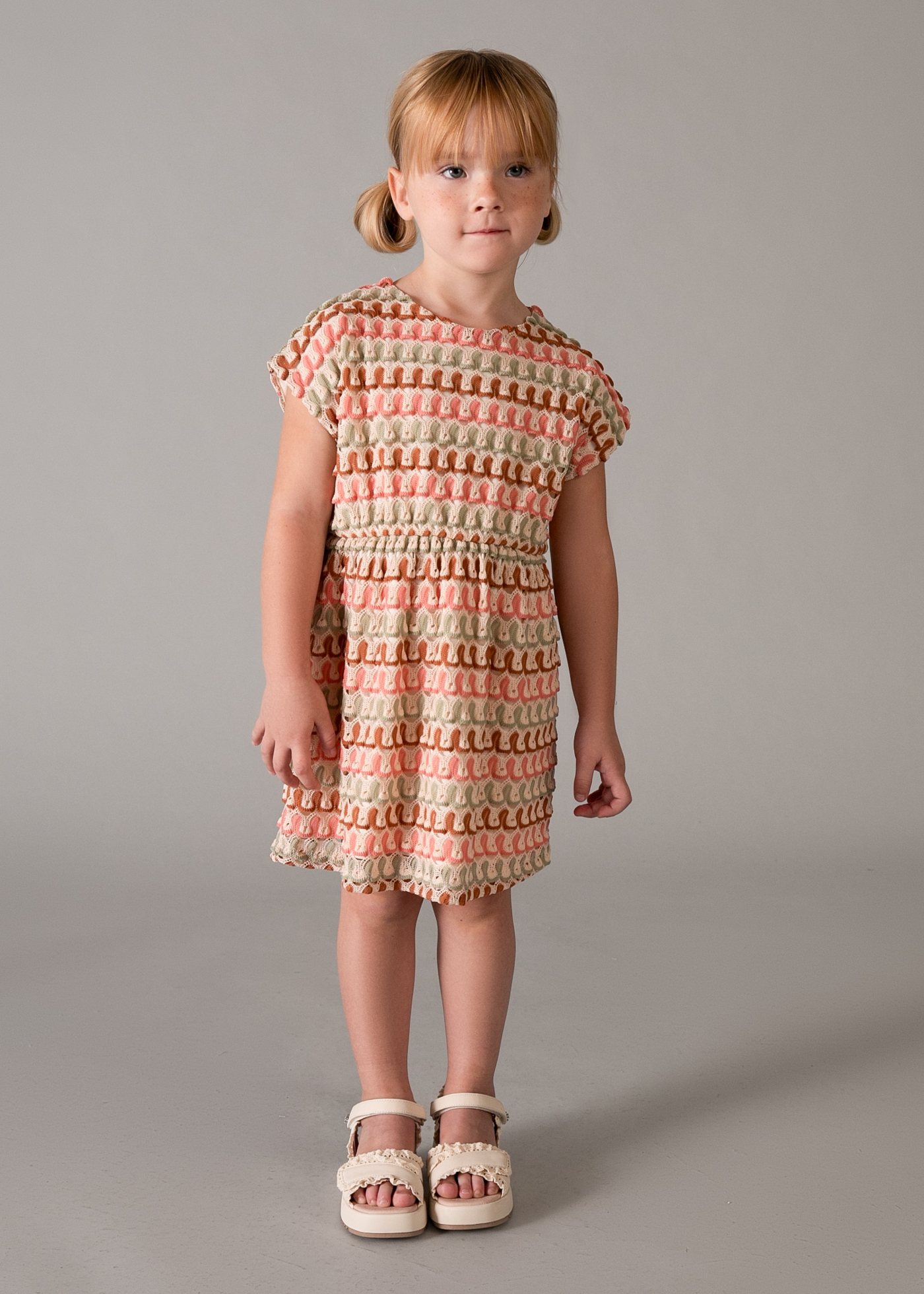 crochet multicolor dress Rainbow Crochet Mini Dress - Ruffle Tube Top - Custom Made