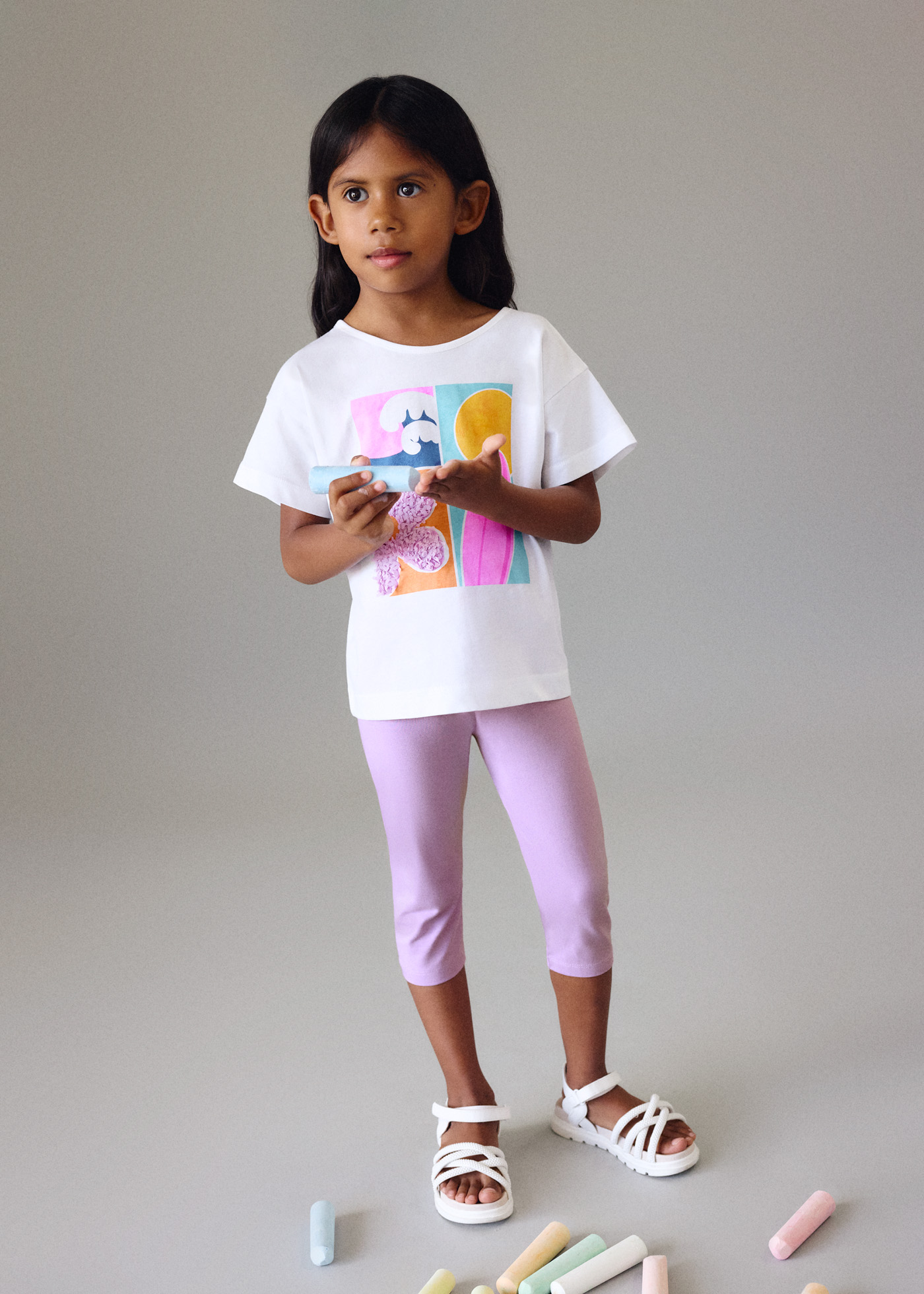 C*a様 main story cap lilas s/m girl-capri-leggings-and-t-