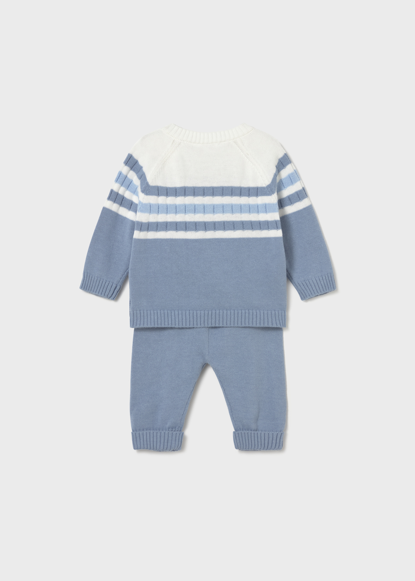 Newborn Boy Knit Pants and Sweater Set Atlantis | Mayoral ®