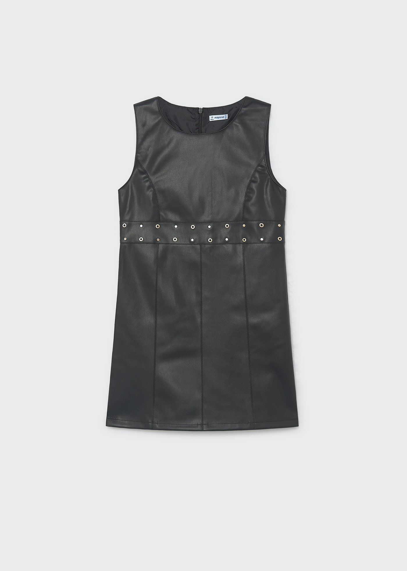 leather pinafore dress zara Girl Faux Ebay