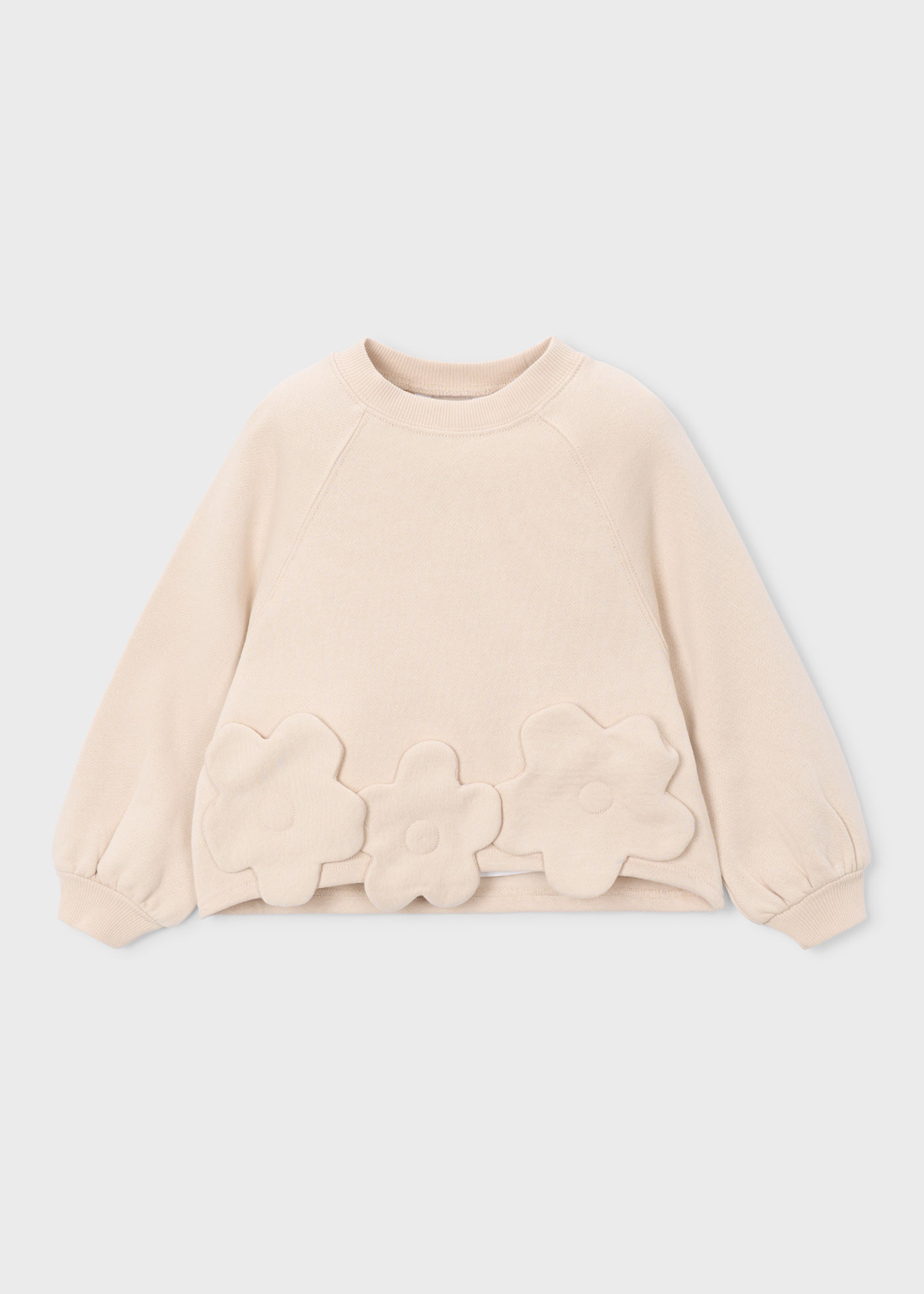 Girl aplique flower jumper Tofu | Mayoral ®
